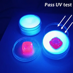 Load image into Gallery viewer, Pretty Ruby Passes UV Test Fluorescent Ruby Cushion Facet Cut for Jewelry Making and Collecting DIY Ring Pendant Material
