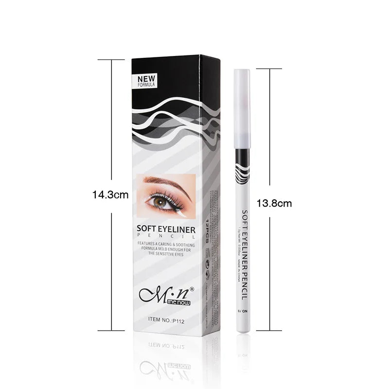 White Eyeliner Waterproof Eyeliner Pencil