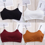 Load image into Gallery viewer, Sexy Seamless Removable Padded Bra Casual Letter Print Bra Fitness Breathable Women Bra
