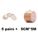 Load image into Gallery viewer, Bras for Women Adhesive Invisible Bra Nipple Pasties Covers Breast Lift Tape Push Up Strapless Pads Sticky Seamless Backless
