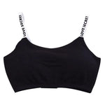 Load image into Gallery viewer, Sexy Seamless Removable Padded Bra Casual Letter Print Bra Fitness Breathable Women Bra
