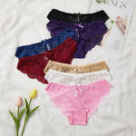 Load image into Gallery viewer, Underwear For Woman Sexy Lace Briefs Women Panties Mid-Rise High Quality Female Panties Woman Underwear Intimates 1Pcs BANNIROU

