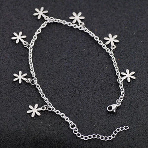 Woman’s Stainless Steel Ankle Bracelet