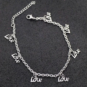 Woman’s Stainless Steel Ankle Bracelet