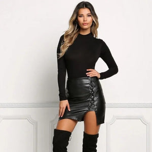Woman's Sexy High Waist Skirt