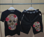 Load image into Gallery viewer, Mens Joggers Sets  Clothing Fashion designer  Tracksuit Men Short Sleeve Suit Men Casual
