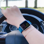 Load image into Gallery viewer, Silicone Strap For Apple Watch Band 45mm 44mm 40mm 49mm 41mm 38mm 42mm Sport bracelet iWatch Ultra 2 Series 9 8 7 6 se for nike

