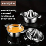 Load image into Gallery viewer, Manual juicer, household stainless steel juicer, lemon orange squeezer, press type juicer
