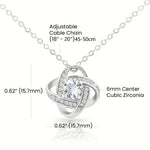 Load image into Gallery viewer, Sentimental To My Mom Necklace - Perfect Mom Gift From Daughter for Birthday, Mother's Day, Christmas - Show Your Love
