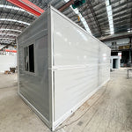 Load image into Gallery viewer, Customized Prefabricated Foldable Container Home: Weatherproof &amp; Wind-Resistant Design Construction Site Foldable Dormitory
