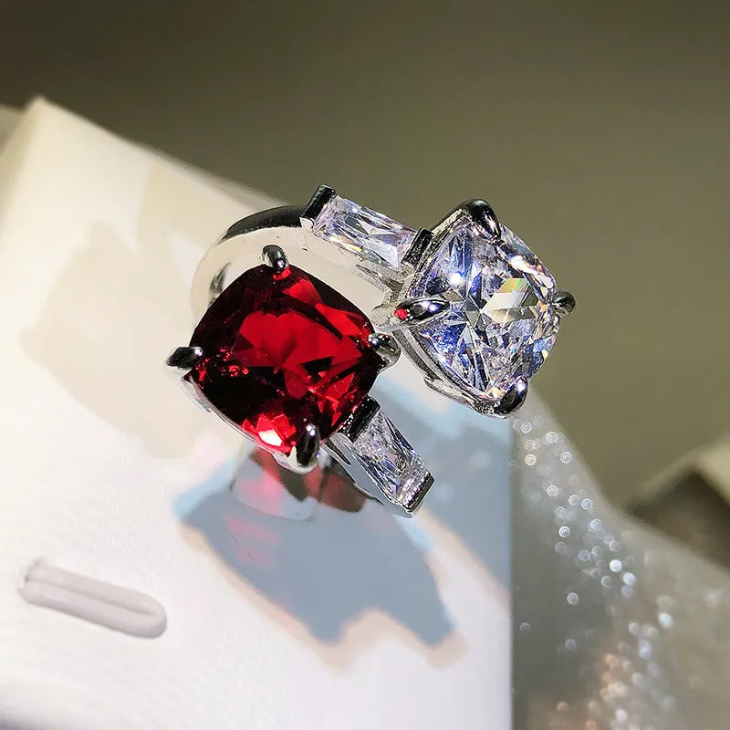 Fire Ruby Red Ring