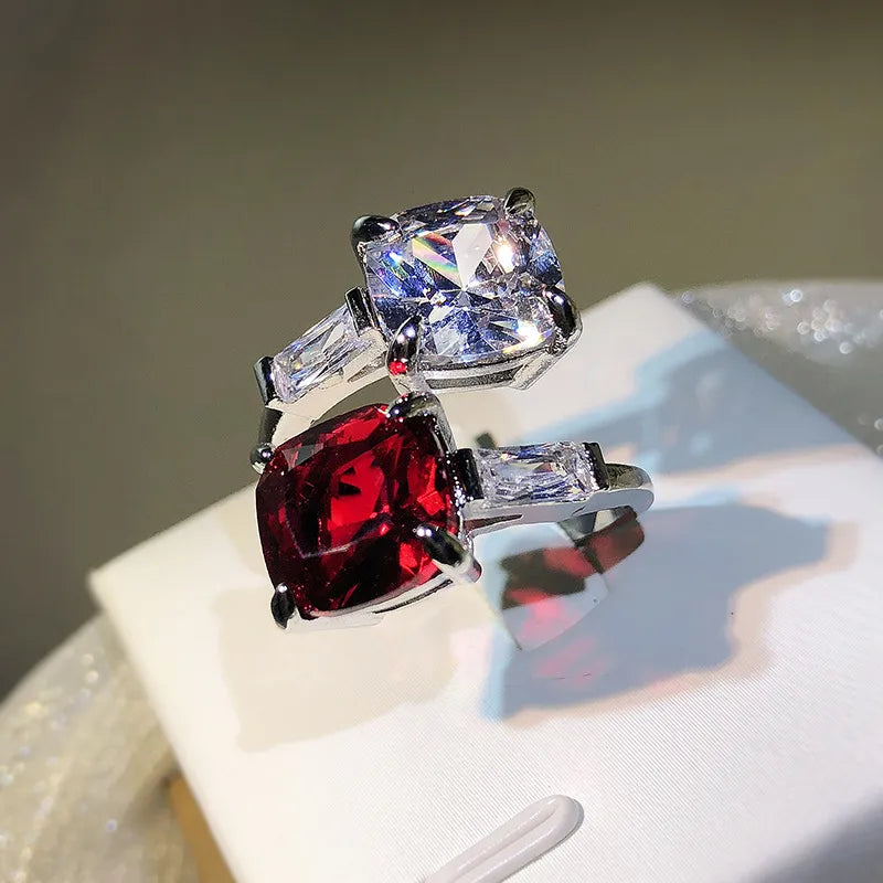 Fire Ruby Red Ring