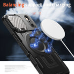 Load image into Gallery viewer, Shockproof Armor Case For iPhone 17 Air 16 Plus 15 14 13 12 17 Pro Max For Magsafe Wireless Charging Camera Protection Cover
