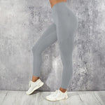 Load image into Gallery viewer, Yoga Fitness Women Leggings High Waist Tights with Pocket Gym Workout Running Stretchy Sexy Butt Liftting Casual Skinny Pants
