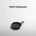 Load image into Gallery viewer, Cast Iron Pan Uncoated Frying Pan Small Frying Egg Pan Household Pan Kitchenware Set Oil Splashing Pan Cast Iron Cookware Frying
