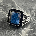 Load image into Gallery viewer, Hot Sale New Fashion Atmospheric Retro Zircon Ring Men's Engagement Jewelry
