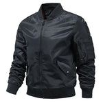 Load image into Gallery viewer, Bomber Jacket Men Winter Autumn College Camouflage Jackets Men Motorcycle Coat Windproof Army Pilot Military Jacket Streetwear

