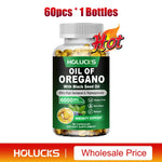 Load image into Gallery viewer, Oregano Oil Softgels, Promote Digestion, Gut Health, Immune &amp; Energy Support, Anti-oxidation, Organic Foods Supplement, Non-GMO

