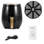 Load image into Gallery viewer, 6L Air Fryer Multi-functional Intelligent Touch Screen Oven Large Capacity Electro Mechanical  Deep Fryer for Home  Airfryer
