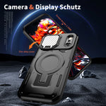Load image into Gallery viewer, Shockproof Armor Case For iPhone 17 Air 16 Plus 15 14 13 12 17 Pro Max For Magsafe Wireless Charging Camera Protection Cover

