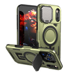 Load image into Gallery viewer, Shockproof Armor Case For iPhone 17 Air 16 Plus 15 14 13 12 17 Pro Max For Magsafe Wireless Charging Camera Protection Cover
