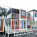 Load image into Gallery viewer, Customized Prefabricated Foldable Container Home: Weatherproof &amp; Wind-Resistant Design Construction Site Foldable Dormitory
