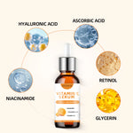 Load image into Gallery viewer, Vitamin C Serum with Hyaluronic Acid – Fast-Absorbing, Deep Hydration, Non-Greasy, 24-Hour Nourishment for Instant Glowing Skin

