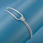 Load image into Gallery viewer, New S925 Silver Minimalist Geometric Collage Bracelet Women's Jewelry Exquisite and Elegant for Birthday and Christmas Gifts
