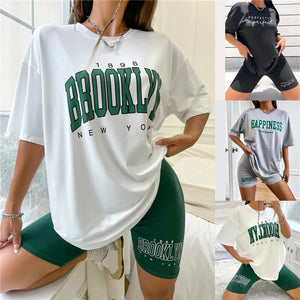 Women Brooklyn Pajamas T- shirt Set