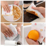 Load image into Gallery viewer, 400Pcs Washable Kitchen Paper Towels Dual-Purpose Dry &amp; Wet Cleaning Cloth Disposable Dishwashing Paper Cleaning Specialty Paper
