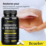 Load image into Gallery viewer, Prebiotics and Probiotics Capsules - Supports Gut Health, Digestion, Metabolism, and Weight Management, Regulating Emotions
