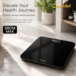 Load image into Gallery viewer, 28CM MAX180kg Weight Loss Weighing Device LED Display Weight Scale USB Charging Precision Electronic Scale for Home Office Adult
