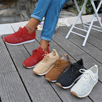 Load image into Gallery viewer, 2025 New Sneakers for Women Fashion Breathable Comfortable Soft Sneakers Women Mesh Fabric Lace Up Woman Shoes Female Footwear
