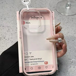 Load image into Gallery viewer, Luxury Candy Color Frame Clear Back Phone Case For iPhone 17 16 15 14 13 12 Pro Max 11 16PLUS 17 Acrylic Shockproof Bumper Cover
