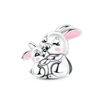 Load image into Gallery viewer, Original 925 Sterling Silver Charms Heart Bead Love Mom Pendant Fit Original Bracelet For Women DIY Jewelry Mother's Day Gift
