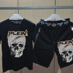 Load image into Gallery viewer, Mens Joggers Sets  Clothing Fashion designer  Tracksuit Men Short Sleeve Suit Men Casual
