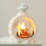 Load image into Gallery viewer, Christmas Decorations  Retro Night Lights Luminous Gift  Window Decorations Tabletop Decorations Props Atmosphere Pendants
