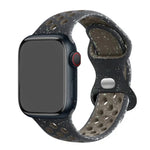 Load image into Gallery viewer, Silicone Strap For Apple Watch Band 45mm 44mm 40mm 49mm 41mm 38mm 42mm Sport bracelet iWatch Ultra 2 Series 9 8 7 6 se for nike
