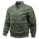 Load image into Gallery viewer, Bomber Jacket Men Winter Autumn College Camouflage Jackets Men Motorcycle Coat Windproof Army Pilot Military Jacket Streetwear
