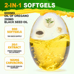 Load image into Gallery viewer, Oregano Oil Softgels, Promote Digestion, Gut Health, Immune &amp; Energy Support, Anti-oxidation, Organic Foods Supplement, Non-GMO
