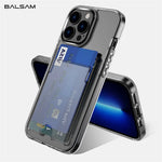 Load image into Gallery viewer, Luxury Transparent Card Slot Holder Wallet Case
