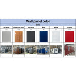 Load image into Gallery viewer, Customized Prefabricated Foldable Container Home: Weatherproof &amp; Wind-Resistant Design Construction Site Foldable Dormitory
