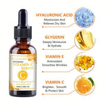 Load image into Gallery viewer, Vitamin C Serum Essence Moisturizing Brighten Wrinkle Remover Anti-aging Fades Spots Repair Fine Lines Facial Skin Care Tools
