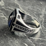 Load image into Gallery viewer, Hot Sale New Fashion Atmospheric Retro Zircon Ring Men's Engagement Jewelry

