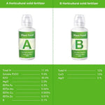 Load image into Gallery viewer, Hydroponic Nutrients Fertilizer AB Solution Set Hydroponic Garden Plant Food Plant Fertilizer For Flowers Vegetables Nutrients
