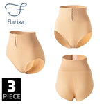 Load image into Gallery viewer, Flarixa High Waist Smooth Tummy Control Faja Shapewear Bottom Waist Cincher Trainer Hook-and-eye closure Firm Compression Pantie
