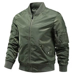 Load image into Gallery viewer, Bomber Jacket Men Winter Autumn College Camouflage Jackets Men Motorcycle Coat Windproof Army Pilot Military Jacket Streetwear
