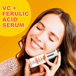 Load image into Gallery viewer, Vitamin C Serum With Ferulic Acid and Hyaluronic Acid - Hydrate &amp; Plump Skin, Restore Radiance, Improve Dull Skin
