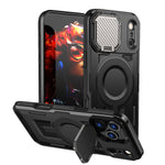 Load image into Gallery viewer, Shockproof Armor Case For iPhone 17 Air 16 Plus 15 14 13 12 17 Pro Max For Magsafe Wireless Charging Camera Protection Cover
