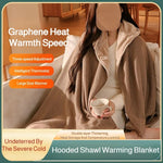 Load image into Gallery viewer, Electric Blanket Heated Shawl USB Warming Blanket Portable Washable Graphene Heating Blanket for Winter
